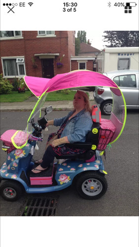 Mobility scooter rain sun - mobility,