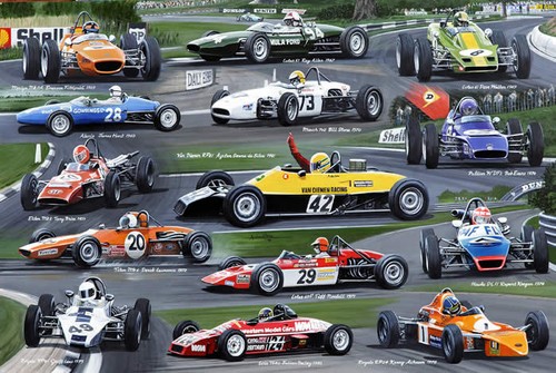 Historic classic formula ford - formula,