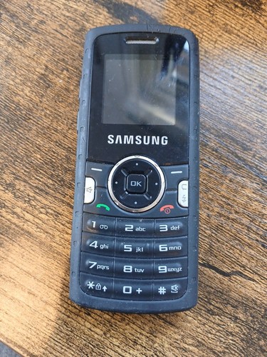 Samsung sgh m110 black - black, rugged