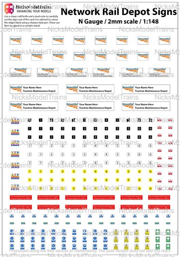 Gauge network rail - n,