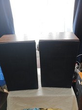 kef coda 3 Speakers With Replacement JVC Woofers