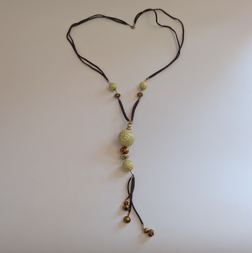 Women long brown cord - women’s,