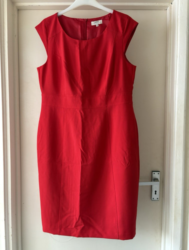 Shift dress round neck - dress,