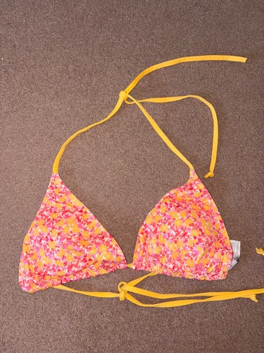 Primark pink orange floral - &,