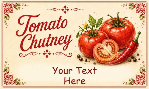Personalised tomato chutney - 21,