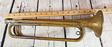 Vintage Brass Military Bugle
