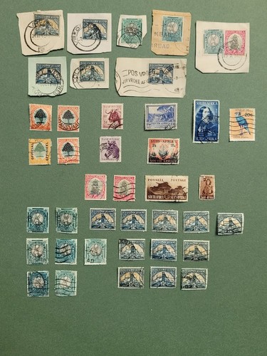 South african stamps mix - , ~