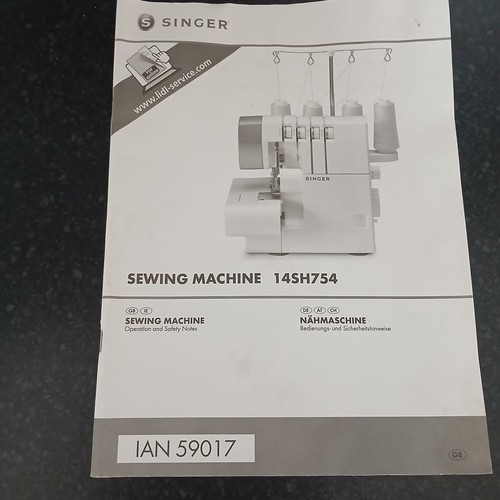 Singer overlocker 14sh754 - overlocker,