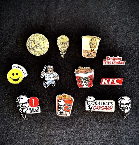 Kfc hat pin kentucky - pin, fried