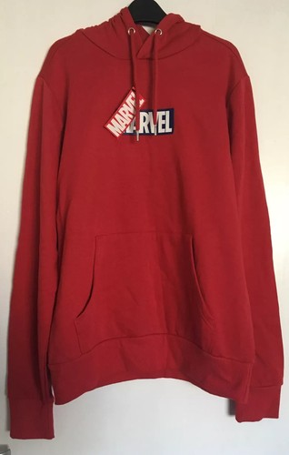 Mens marvel primark red hoodie - red,