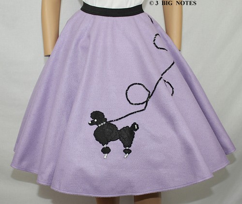 Pcs lavender felt s - 4-pcs, 50's