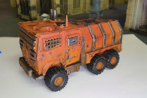 Armoured cargo hauler model - cargo,