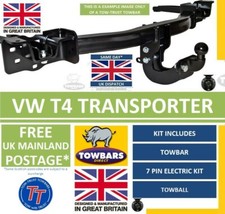 Towbar for Volkswagen VW T4 Transporter Van, Caravelle, Mircobus 1991 to 2003