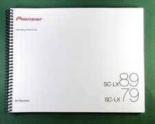 Pioneer SC-LX79 Instruction