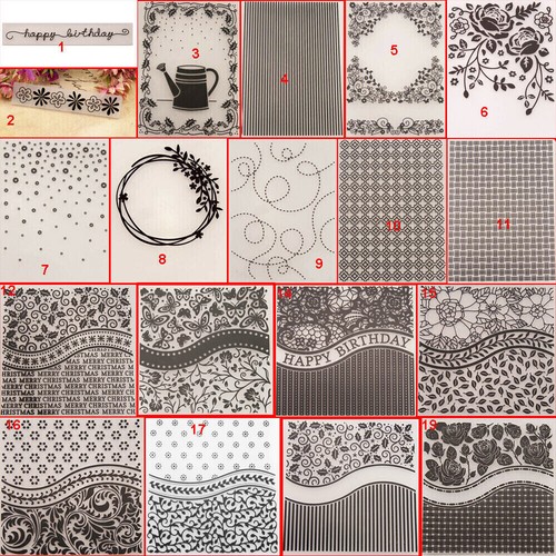 Folder plastic flower - plastic,