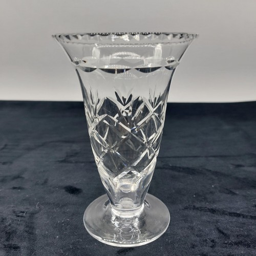 Webb corbett crystal posy vase - webb,