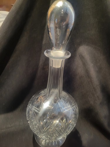 Vtg thomas webb decanter - vtg,