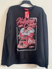 Coca Cola Christmas Jumper Holidays Are Coming TU Truck Sweater Xmas XXL 2XL NEW