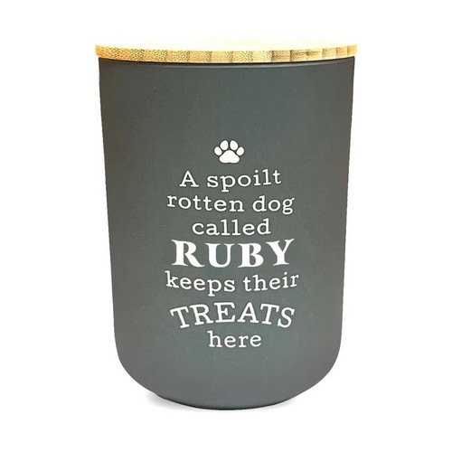 Dog treat jar - treat,