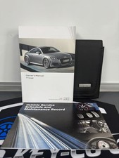 AUDI TT / TTS / TTRS COUPE OWNERS PACK / HANDBOOK / MANUAL 2014~2018 (2016)