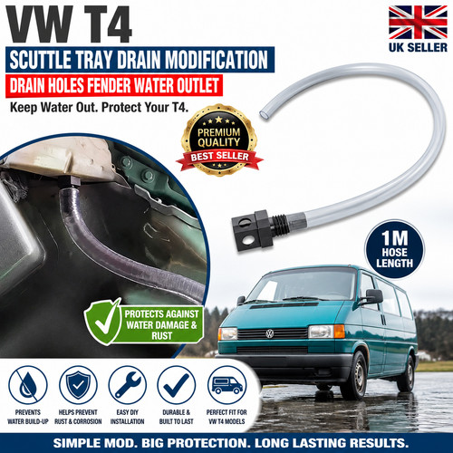 Scuttle tray drain - vw, t4