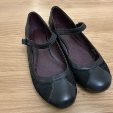 Ladies M&S Black Leather Mary