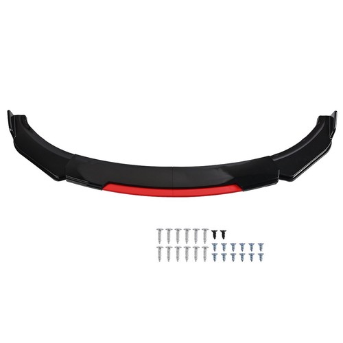 Black red front - black, bumper