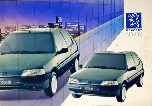 Peugeot 106 brochure 1991 - 106,