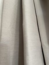 Pebble Beige Cottage Curtains 45”w each X 53”d & Pair Co-ordinating Cushions
