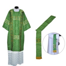 Green Deacon Dalmatic