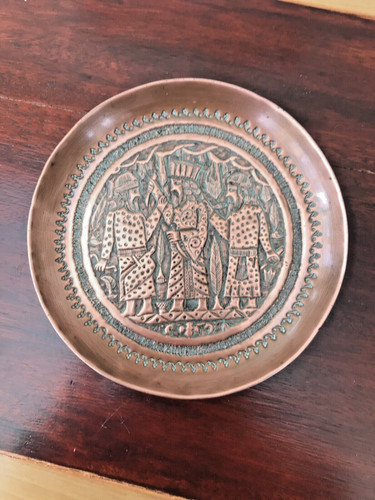 Vintage wall plate ornate - vintage,
