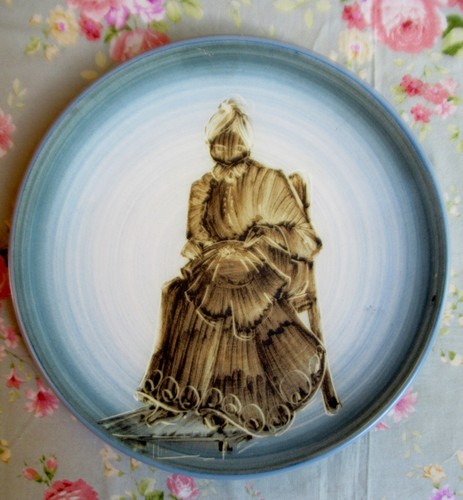 Decorative ceramic plate - decorative,