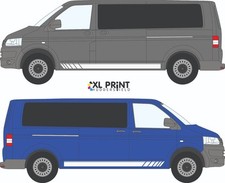 VW Transporter Graphics Side Stickers Decals Camper Van T4 T5 T6 design LWB