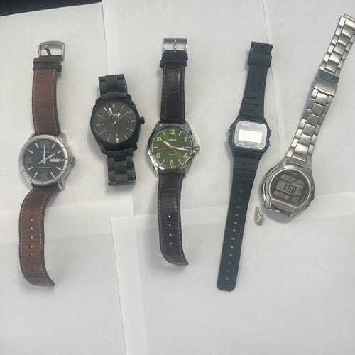 Assorted gents watches job lot - assorted,