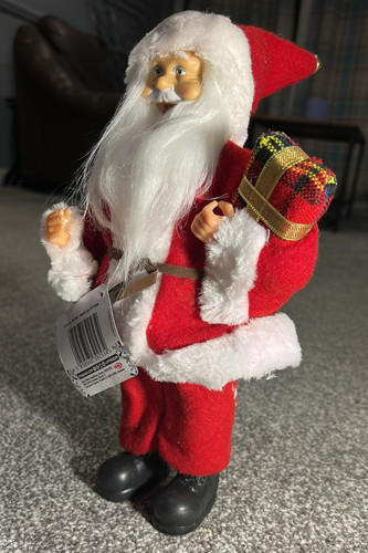Christmas santa statue - christmas,