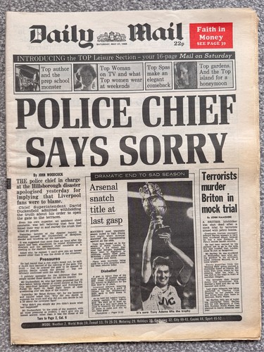 Daily mail newspaper may - ,