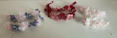 Ballet hair flowers - silk,