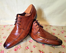 Gucinari Mens Formal Pointed Leather Shoes UK 9