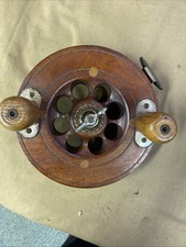 Large Wooden Centre Pin Sea Fishing Reel 8”