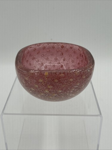 Venini amethyst glass bowl - amethyst, by