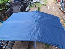 Hi Gear Double Folding Camp Bed Blue - Used once in good condition