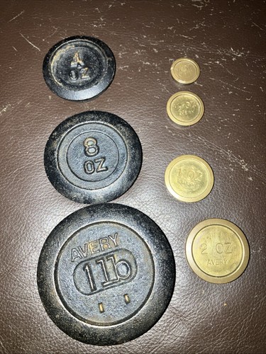 Avery scale weights set 1lb - avery,