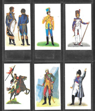 CIGARETTE/TEA CARDS JOHN PLAYER DONCELLA  1980 NAPOLEONIC UNIFORMS - FULL SET