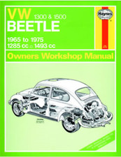 VW Beetle 1300 1500 1965-1975