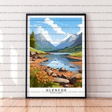 Glencoe Scotland Unframed