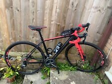 cube women’s road bike, some rust on the chain and nuts, but in good condition. 