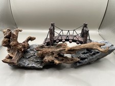 Aquarium Driftwood Seiryu Stone Handcrafted Aquascape Unique - A Bridge 