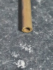 3/8" × 1/16" Brass Round Tube Pipe Offcut 9.5mm × 1.6mm 16g 16 Gauge @ 14" 360mm