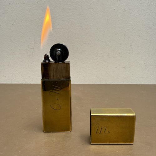 Ww1 trench art cigarette - art,