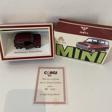 Corgi Mini 30th Anniversary Edition Model Boxed with Certification - vintage